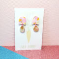 Ice Cream Teardrop Mini Dangle
