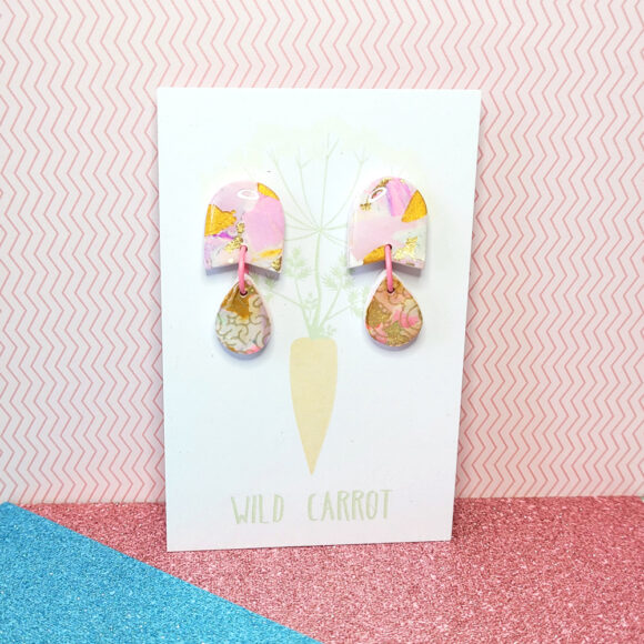 Ice Cream Teardrop Mini Dangle