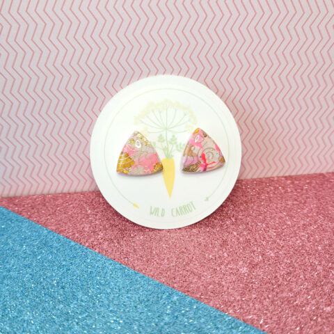 Ice Cream Triangle Stud