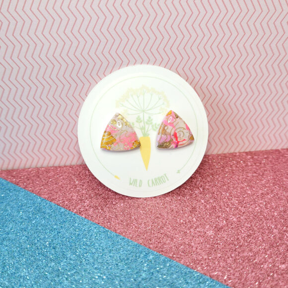 Ice Cream Triangle Stud