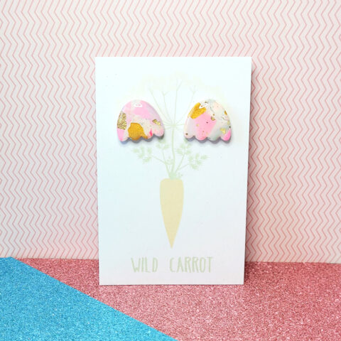 Ice Cream Wavy Arch Stud
