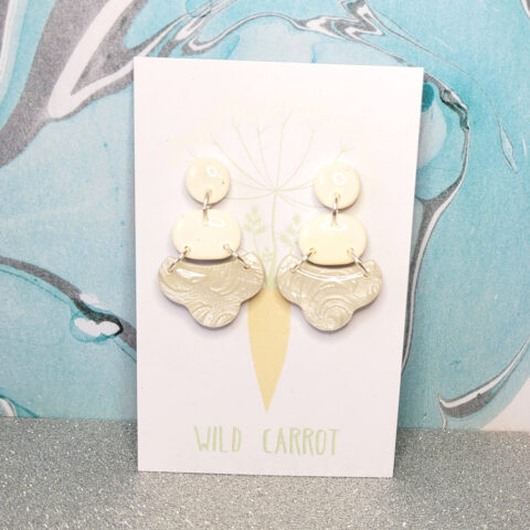 Nimbus Textured Cloud Dangle