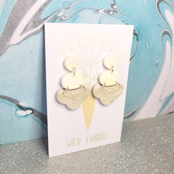 Nimbus Textured Cloud Dangle - Image 2