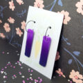 Midnight Rectangle Hoop - Image 3