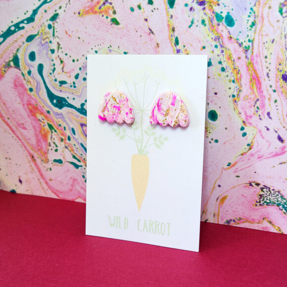 Raspberry Ripple Wavy Arch Stud - Image 5