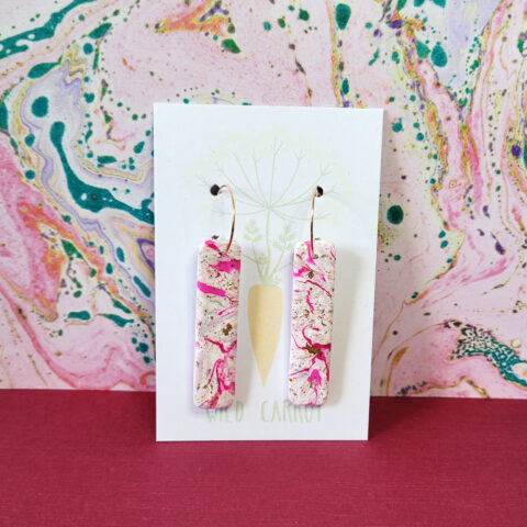 Raspberry Ripple Rectangle Hoop