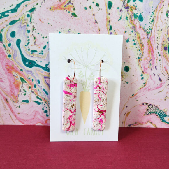 Raspberry Ripple Rectangle Hoop