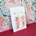 Raspberry Ripple Rectangle Hoop - Image 4