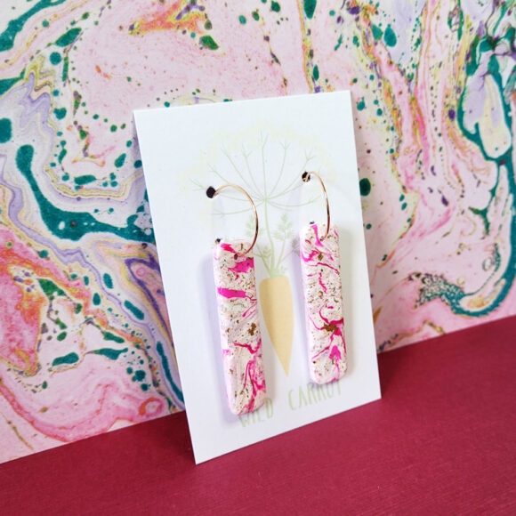 Raspberry Ripple Rectangle Hoop - Image 4