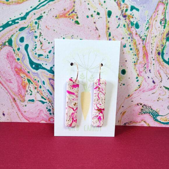 Raspberry Ripple Rectangle Hoop - Image 3