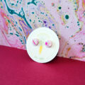 Raspberry Ripple Circle Small Stud - Image 3
