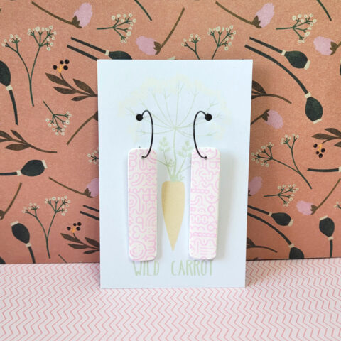 Pink Maze Rectangle Hoop