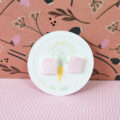 Pink Maze Square Stud - Image 4