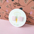 Pink Maze Square Stud - Image 3