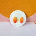 Flame Oval Stud - Image 4