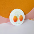 Flame Oval Stud - Image 3