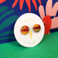 Organic Circle Stud - Image 5