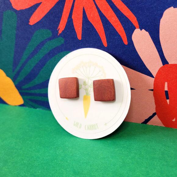 Organic Square Stud - Image 4