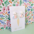 Frost Floral Mini Dangle - Image 2
