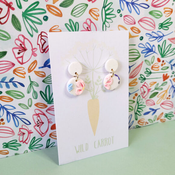Frost Floral Mini Dangle - Image 2