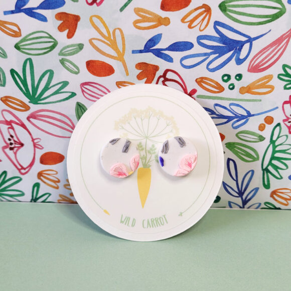 Frost Floral Stud