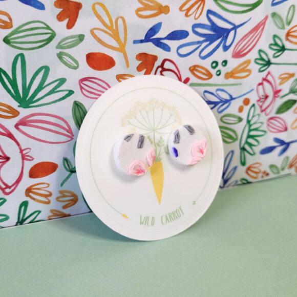 Frost Floral Stud - Image 2