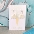 Pearl Snowdrop Hoop - Image 4