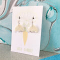 Pearl Snowdrop Hoop - Image 3