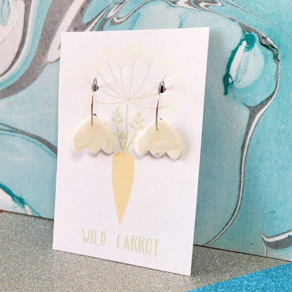Pearl Snowdrop Hoop - Image 3