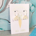 Pearl Snowdrop Hoop - Image 2