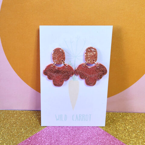 Rose Gold Luxe Ice Cream Dangle
