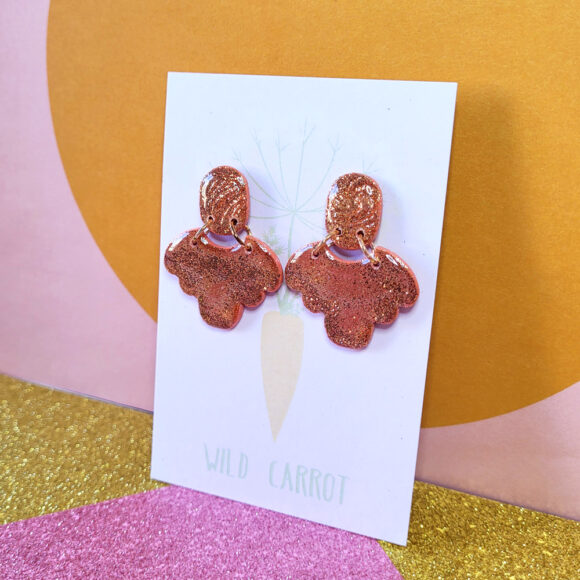 Rose Gold Luxe Ice Cream Dangle - Image 3