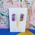 Amethyst Wavy Vertical Stud - Image 4