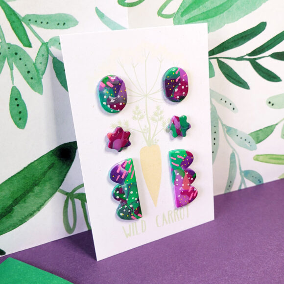 Lime Violet Triple Stud Pack - Image 15