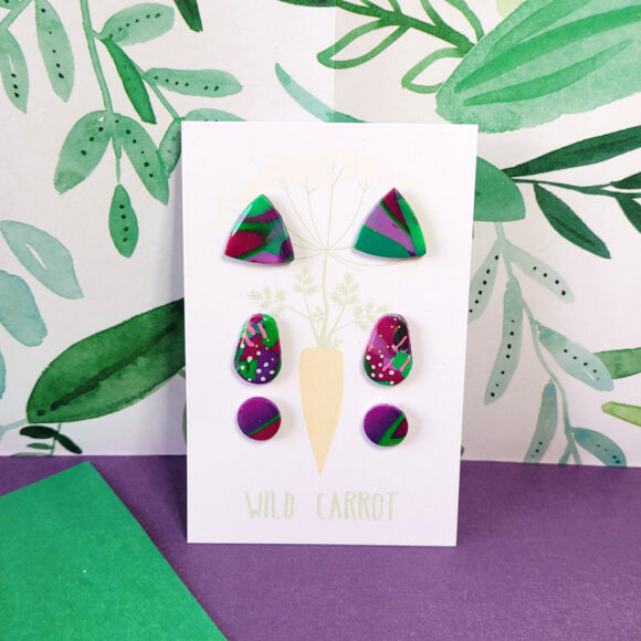 Lime Violet Triple Stud Pack - Image 7