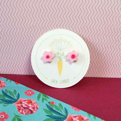 Funky Florals Flower Stud Small