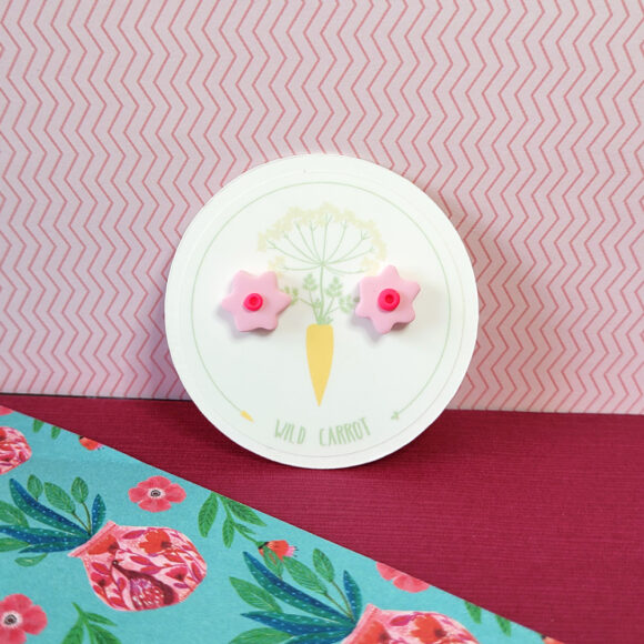 Funky Florals Flower Stud Small