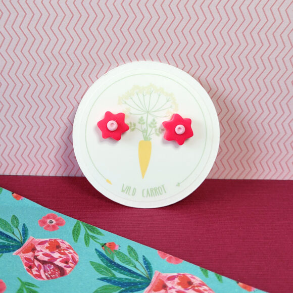 Funky Florals Flower Stud Small - Image 6