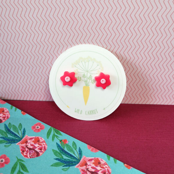 Funky Florals Flower Stud Small - Image 3
