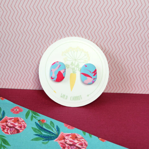 Funky Florals Small Capsule Stud