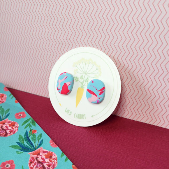 Funky Florals Small Capsule Stud - Image 4