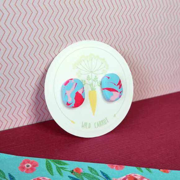 Funky Florals Small Capsule Stud - Image 3
