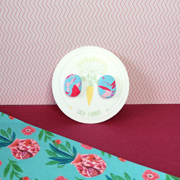 Funky Florals Small Capsule Stud - Image 2