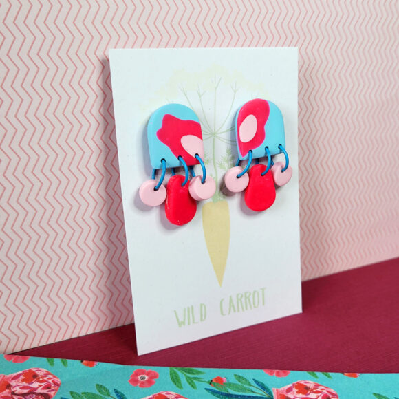 Funky Florals Small Arch Dangle - Image 4
