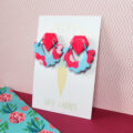 Funky Florals Scallop Fringe Dangle - Image 3