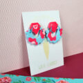Funky Florals Scallop Fringe Dangle - Image 2