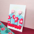 Funky Florals Hollow Arch Mega Dangle - Image 3