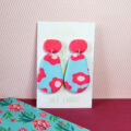 Funky Florals Avo Mega Dangle
