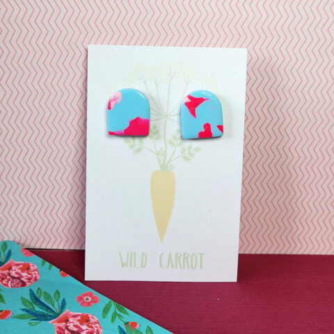 Funky Florals Arch Stud