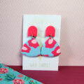 Funky Florals Triangle Mega Dangle - Image 4